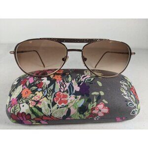 Vintage SOSPIRI 1242 Sunglasses Black Smoke Lens Swarovski Crystals 59-16-135